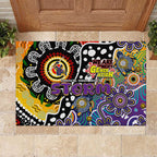Storm NRL Celebrating 50 Years of Naidoc Rubber Doormat NAIDOC Week 2025 Aboriginal