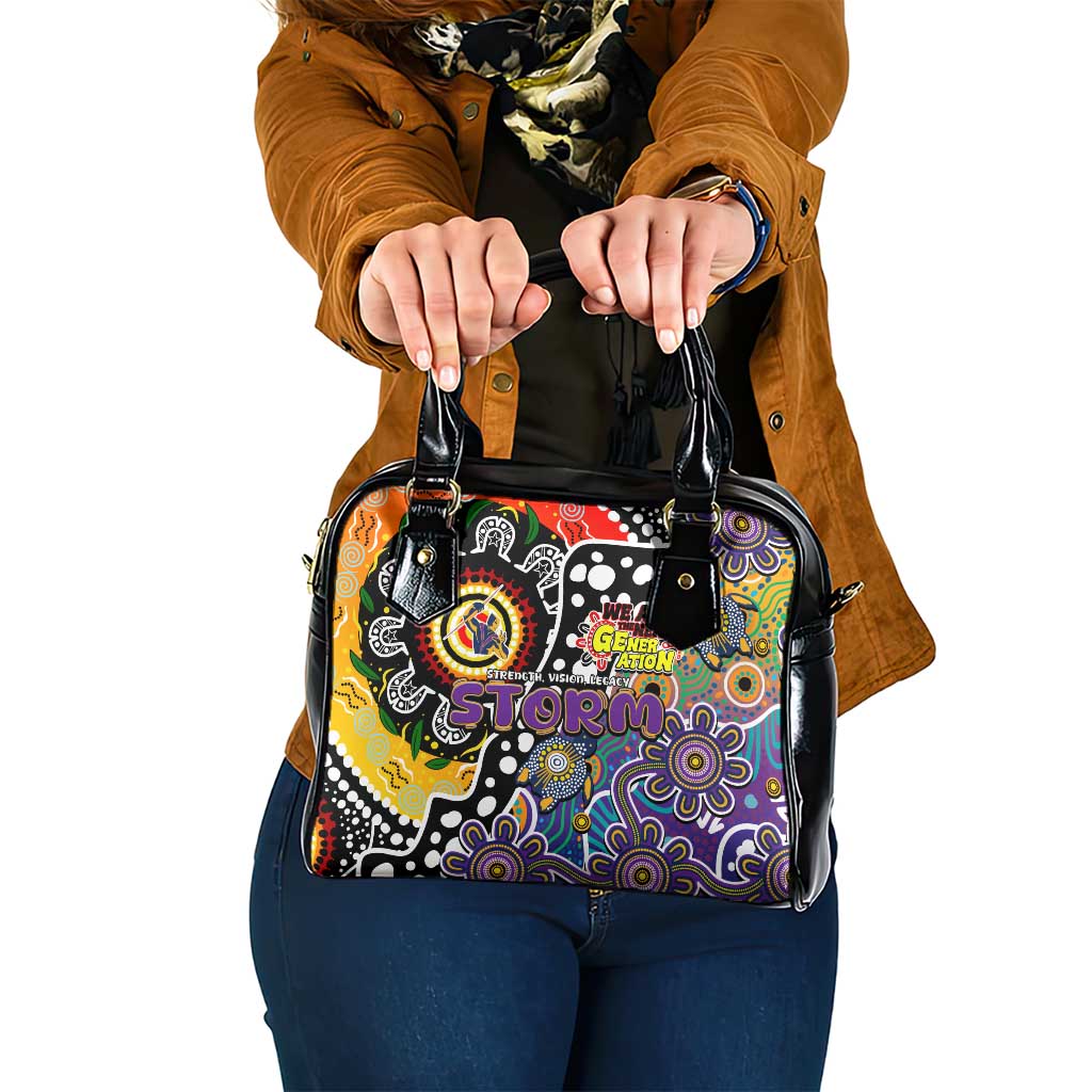 Storm NRL Celebrating 50 Years of Naidoc Shoulder Handbag NAIDOC Week 2025 Aboriginal