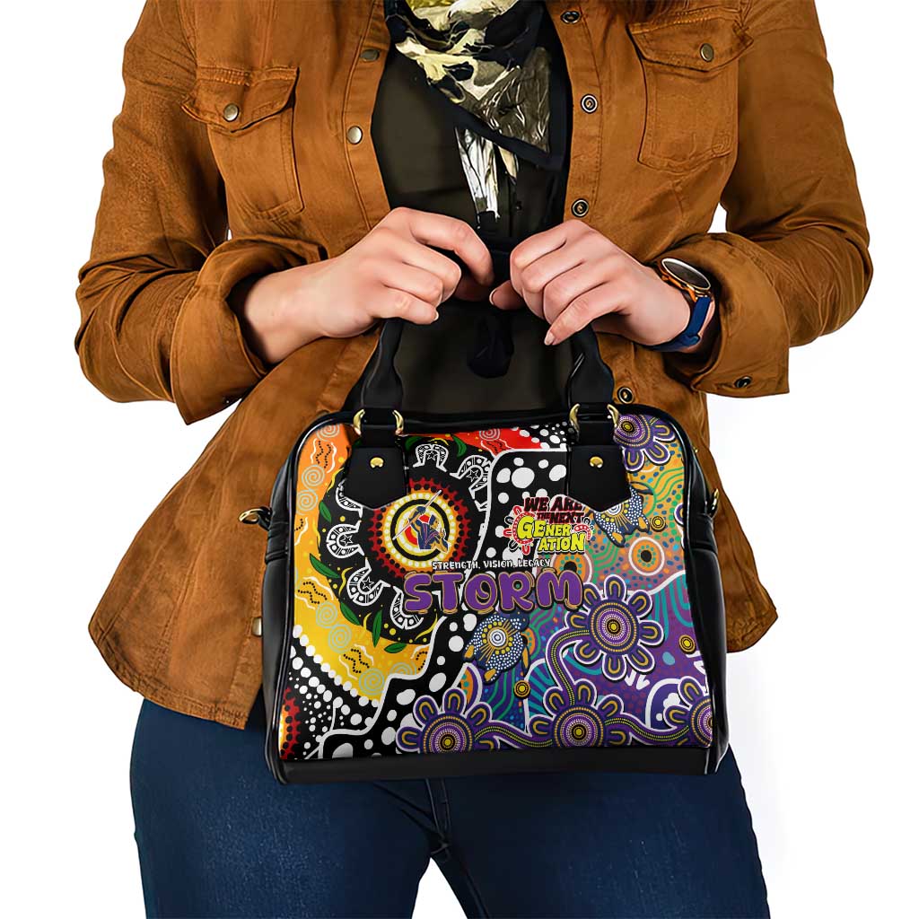 Storm NRL Celebrating 50 Years of Naidoc Shoulder Handbag NAIDOC Week 2025 Aboriginal