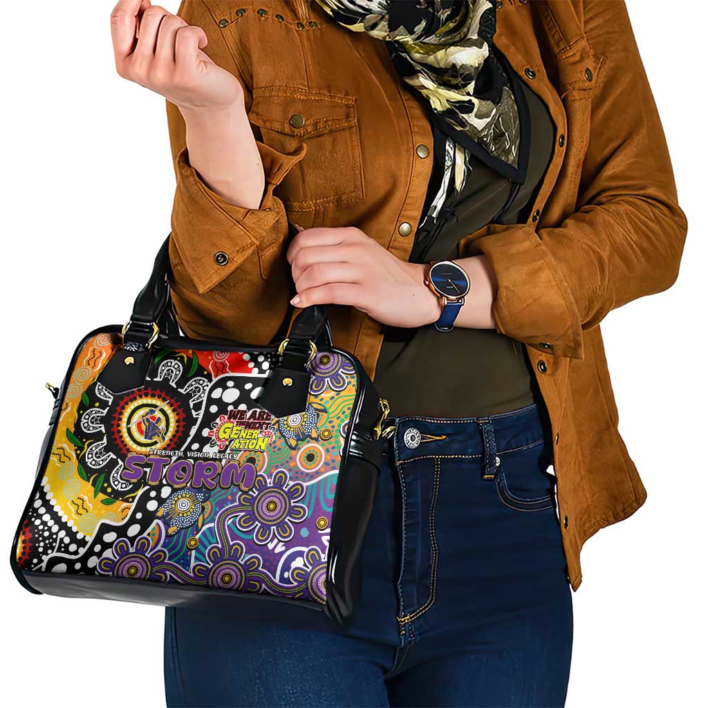Storm NRL Celebrating 50 Years of Naidoc Shoulder Handbag NAIDOC Week 2025 Aboriginal