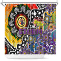 Storm NRL Celebrating 50 Years of Naidoc Shower Curtain NAIDOC Week 2025 Aboriginal