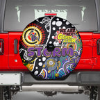 Storm NRL Celebrating 50 Years of Naidoc Spare Tire Cover NAIDOC Week 2025 Aboriginal