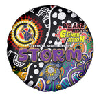 Storm NRL Celebrating 50 Years of Naidoc Spare Tire Cover NAIDOC Week 2025 Aboriginal