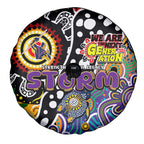 Storm NRL Celebrating 50 Years of Naidoc Spare Tire Cover NAIDOC Week 2025 Aboriginal