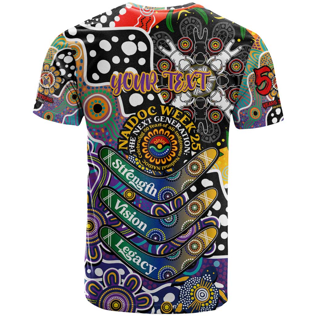 Personalised Storm NRL Celebrating 50 Years of Naidoc T Shirt NAIDOC Week 2025 Aboriginal