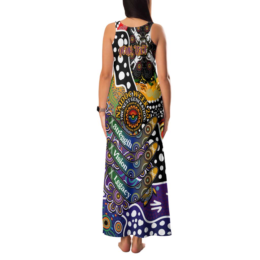 Personalised Storm NRL Celebrating 50 Years of Naidoc Tank Maxi Dress NAIDOC Week 2025 Aboriginal