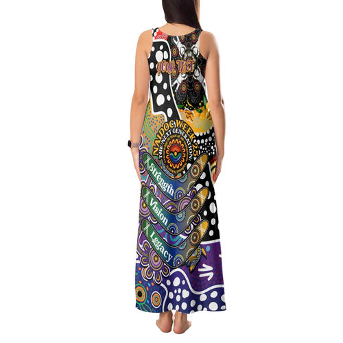 Personalised Storm NRL Celebrating 50 Years of Naidoc Tank Maxi Dress NAIDOC Week 2025 Aboriginal