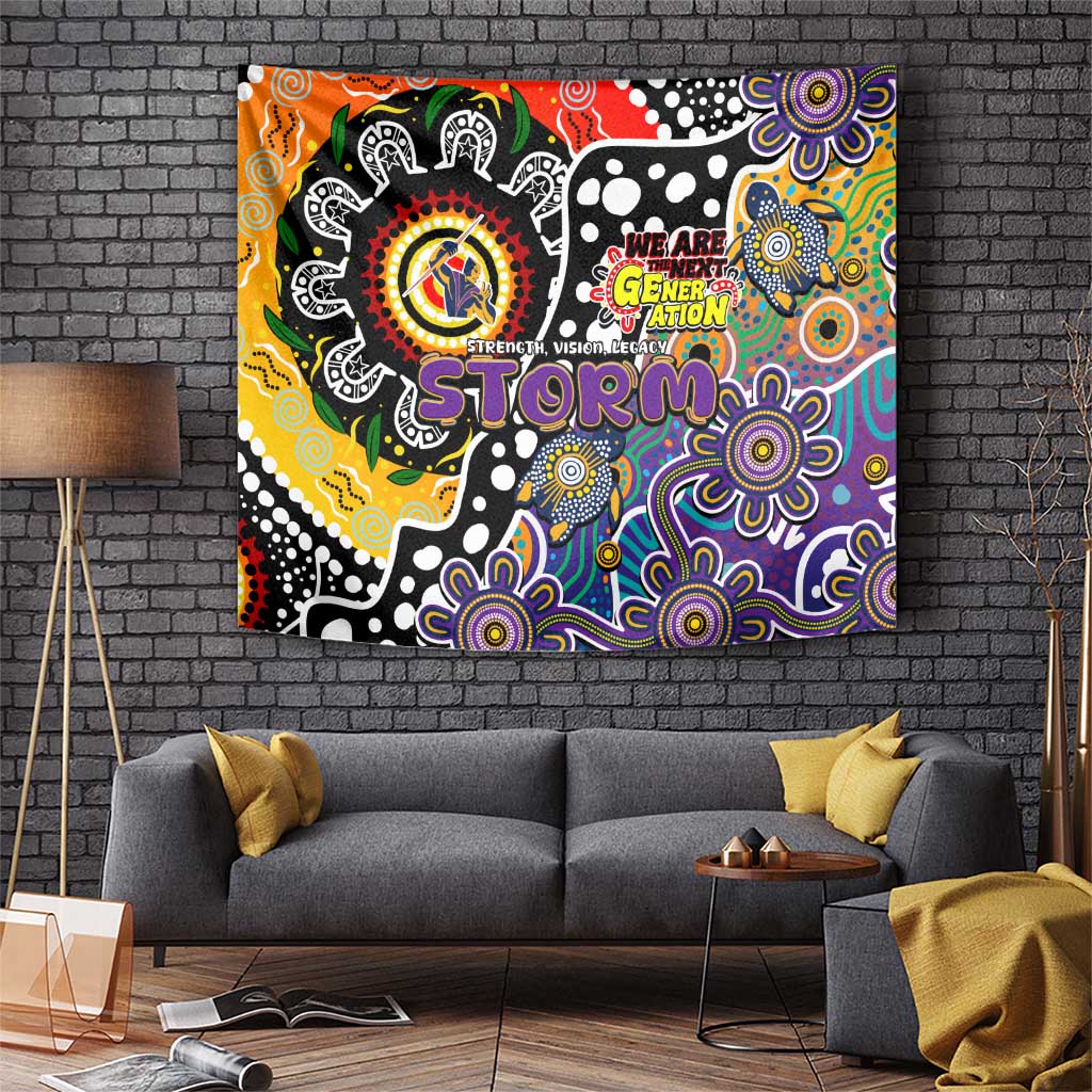 Storm NRL Celebrating 50 Years of Naidoc Tapestry NAIDOC Week 2025 Aboriginal