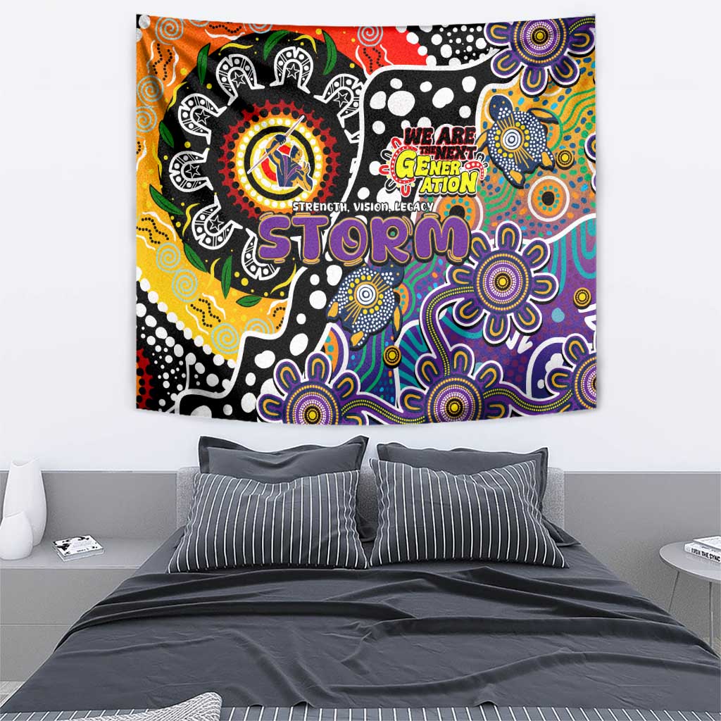 Storm NRL Celebrating 50 Years of Naidoc Tapestry NAIDOC Week 2025 Aboriginal