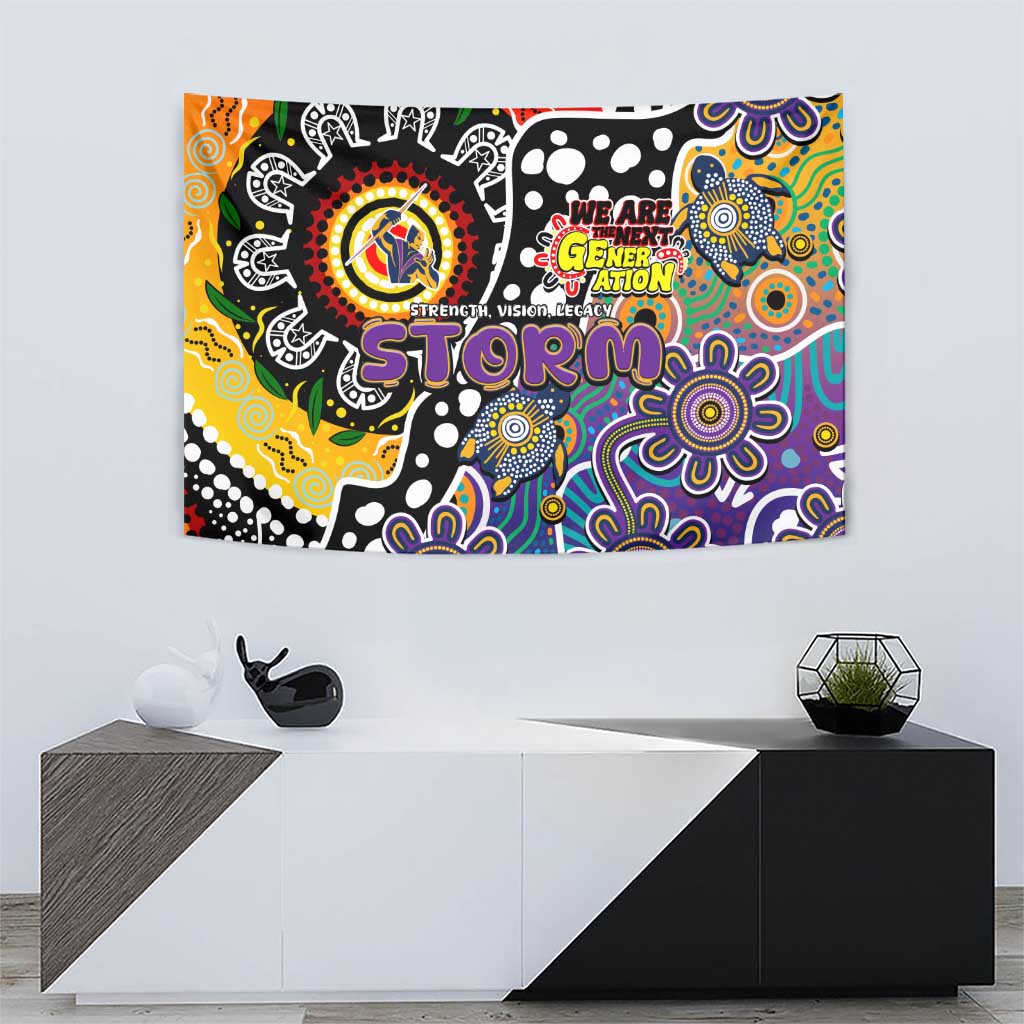 Storm NRL Celebrating 50 Years of Naidoc Tapestry NAIDOC Week 2025 Aboriginal
