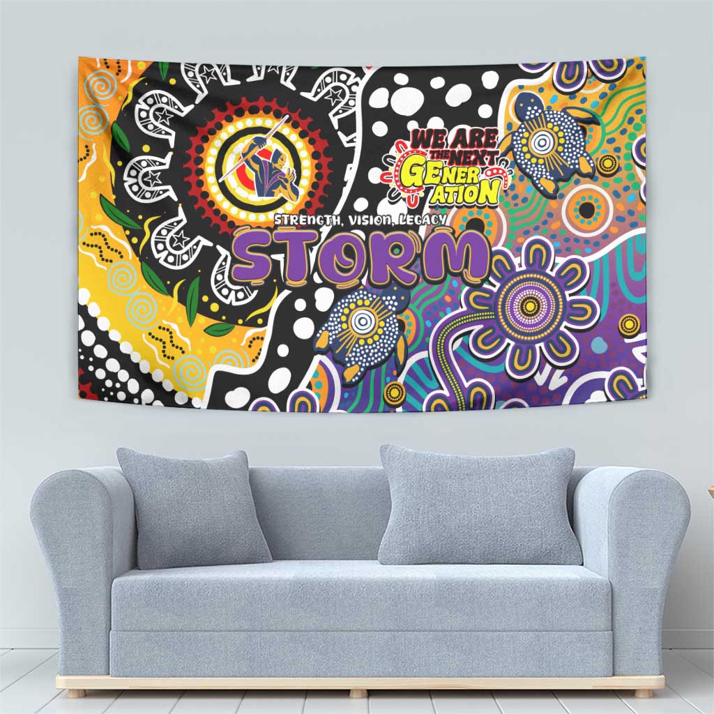 Storm NRL Celebrating 50 Years of Naidoc Tapestry NAIDOC Week 2025 Aboriginal