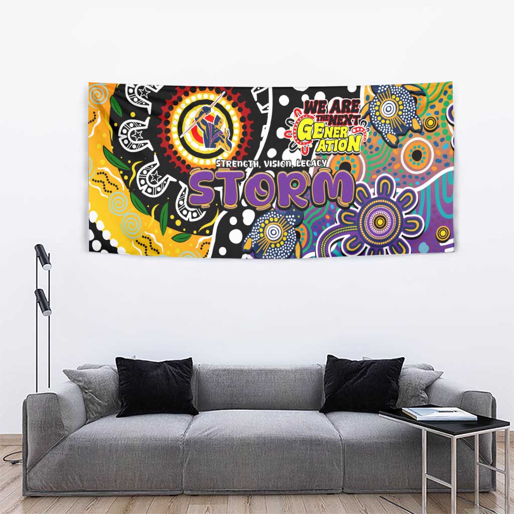 Storm NRL Celebrating 50 Years of Naidoc Tapestry NAIDOC Week 2025 Aboriginal