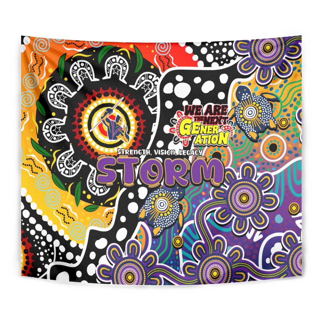 Storm NRL Celebrating 50 Years of Naidoc Tapestry NAIDOC Week 2025 Aboriginal