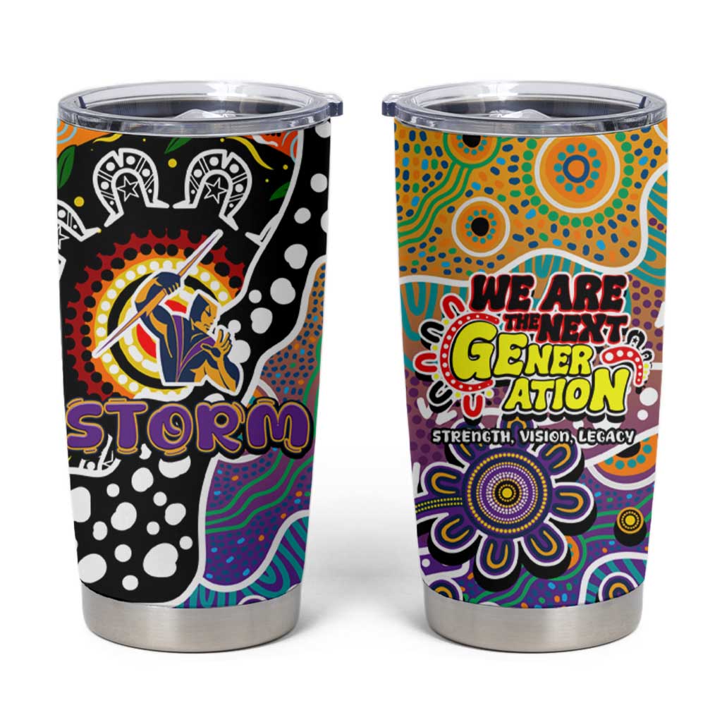 Storm NRL Celebrating 50 Years of Naidoc Tumbler Cup NAIDOC Week 2025 Aboriginal