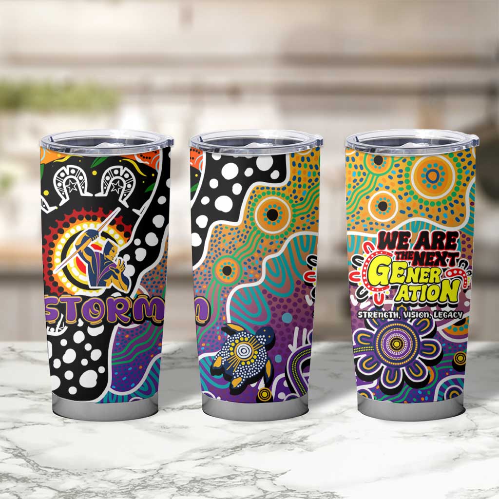 Storm NRL Celebrating 50 Years of Naidoc Tumbler Cup NAIDOC Week 2025 Aboriginal