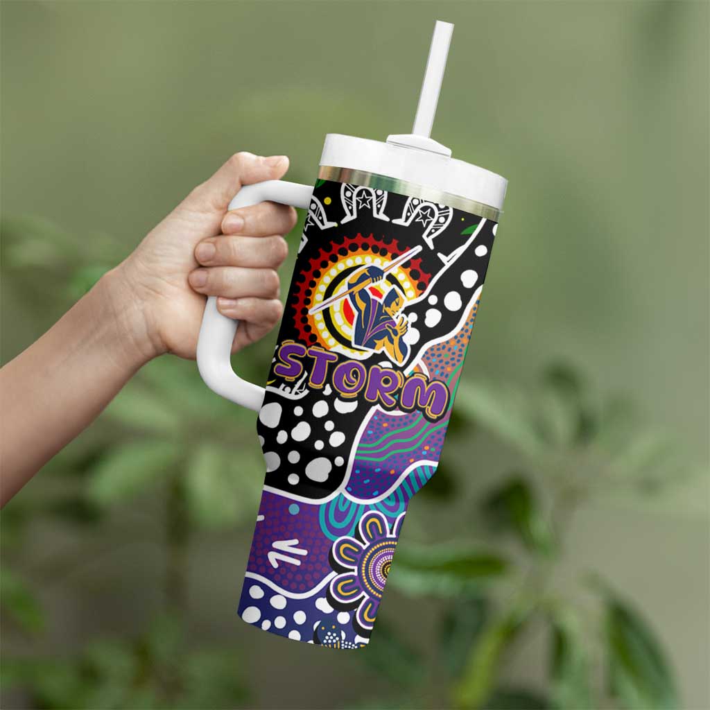 Storm NRL Celebrating 50 Years of Naidoc Tumbler With Handle NAIDOC Week 2025 Aboriginal