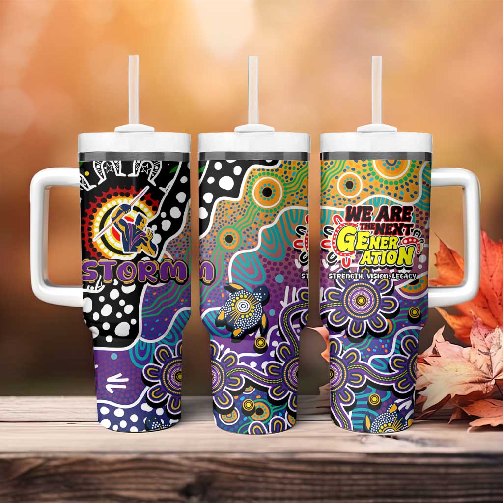 Storm NRL Celebrating 50 Years of Naidoc Tumbler With Handle NAIDOC Week 2025 Aboriginal