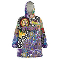 Personalised Storm NRL Celebrating 50 Years of Naidoc Wearable Blanket Hoodie NAIDOC Week 2025 Aboriginal