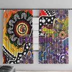 Storm NRL Celebrating 50 Years of Naidoc Window Curtain NAIDOC Week 2025 Aboriginal