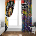 Storm NRL Celebrating 50 Years of Naidoc Window Curtain NAIDOC Week 2025 Aboriginal