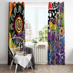 Storm NRL Celebrating 50 Years of Naidoc Window Curtain NAIDOC Week 2025 Aboriginal