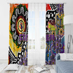 Storm NRL Celebrating 50 Years of Naidoc Window Curtain NAIDOC Week 2025 Aboriginal