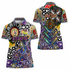 Personalised Storm NRL Celebrating 50 Years of Naidoc Women Polo Shirt NAIDOC Week 2025 Aboriginal