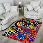 Knights NRL Celebrating 50 Years of Naidoc Area Rug NAIDOC Week 2025 Aboriginal