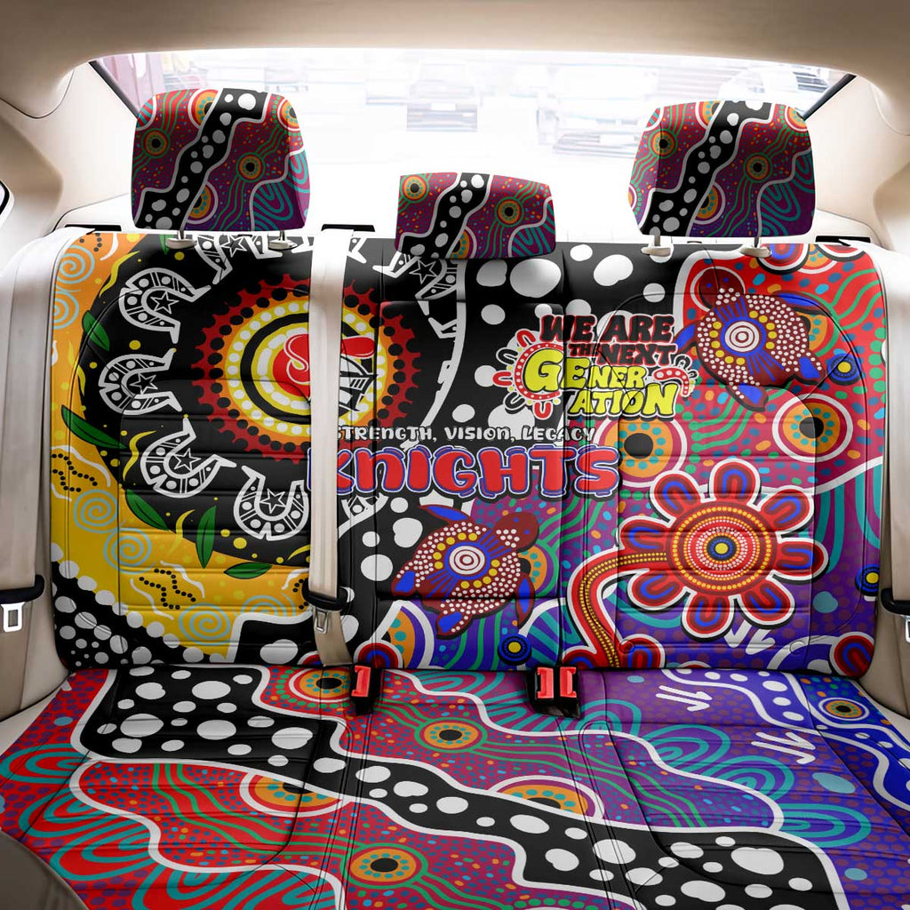 Knights NRL Celebrating 50 Years of Naidoc Back Car Seat Cover NAIDOC Week 2025 Aboriginal