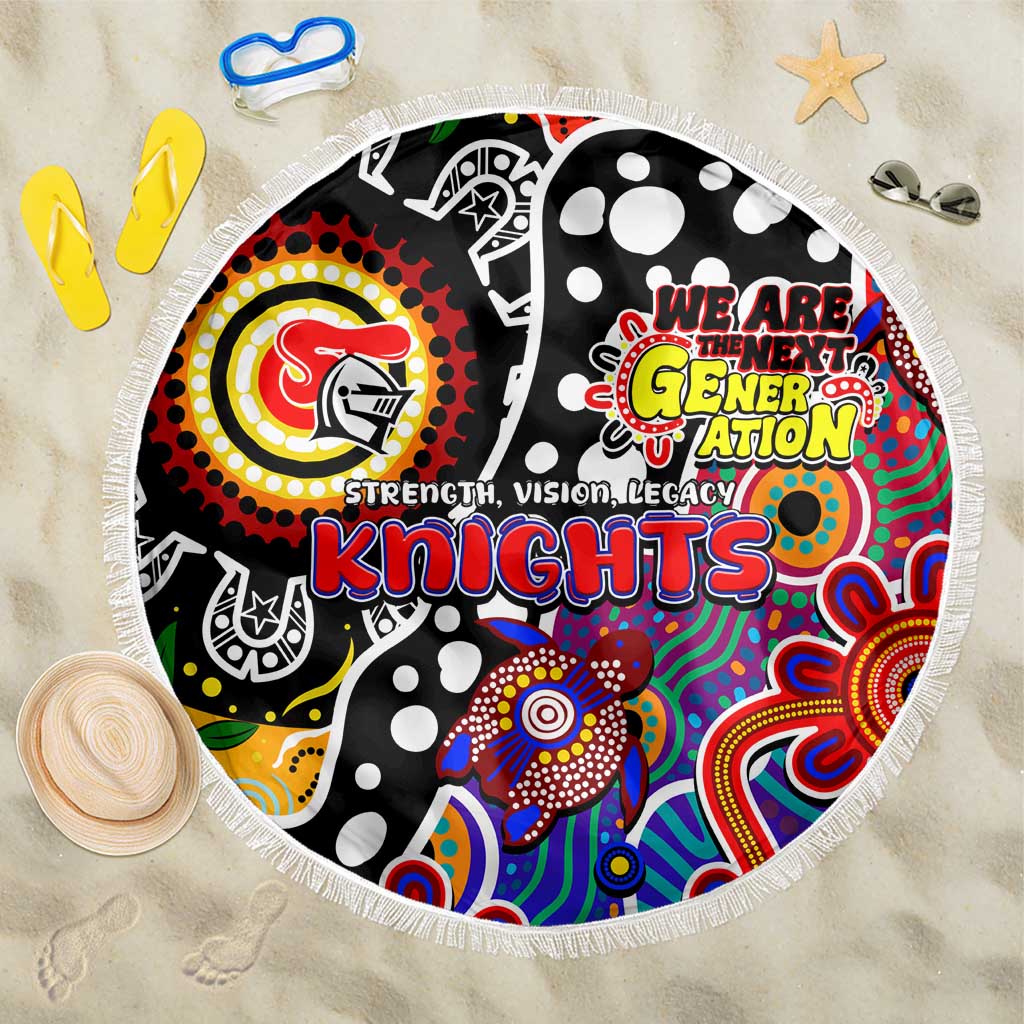 Knights NRL Celebrating 50 Years of Naidoc Beach Blanket NAIDOC Week 2025 Aboriginal