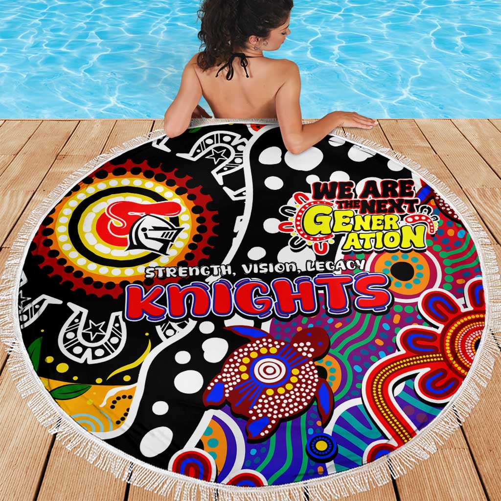 Knights NRL Celebrating 50 Years of Naidoc Beach Blanket NAIDOC Week 2025 Aboriginal