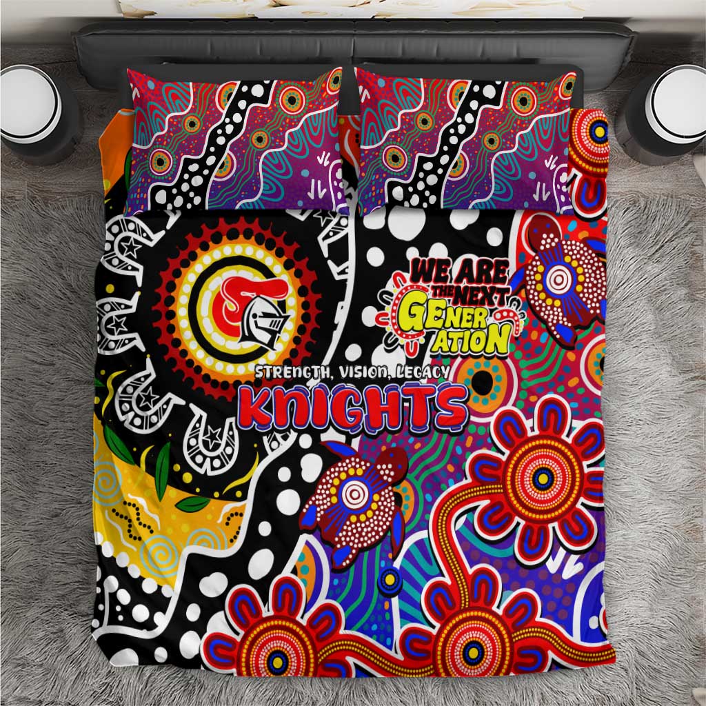 Knights NRL Celebrating 50 Years of Naidoc Bedding Set NAIDOC Week 2025 Aboriginal