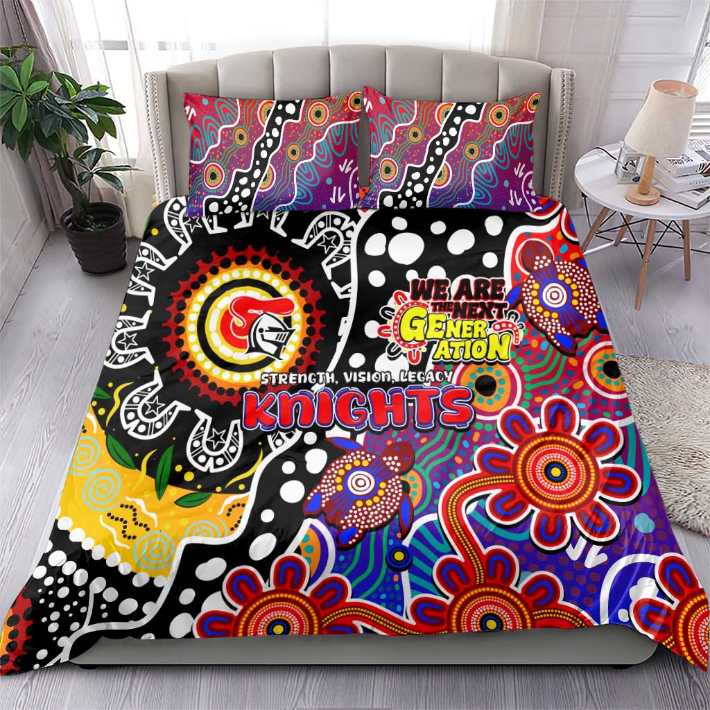 Knights NRL Celebrating 50 Years of Naidoc Bedding Set NAIDOC Week 2025 Aboriginal