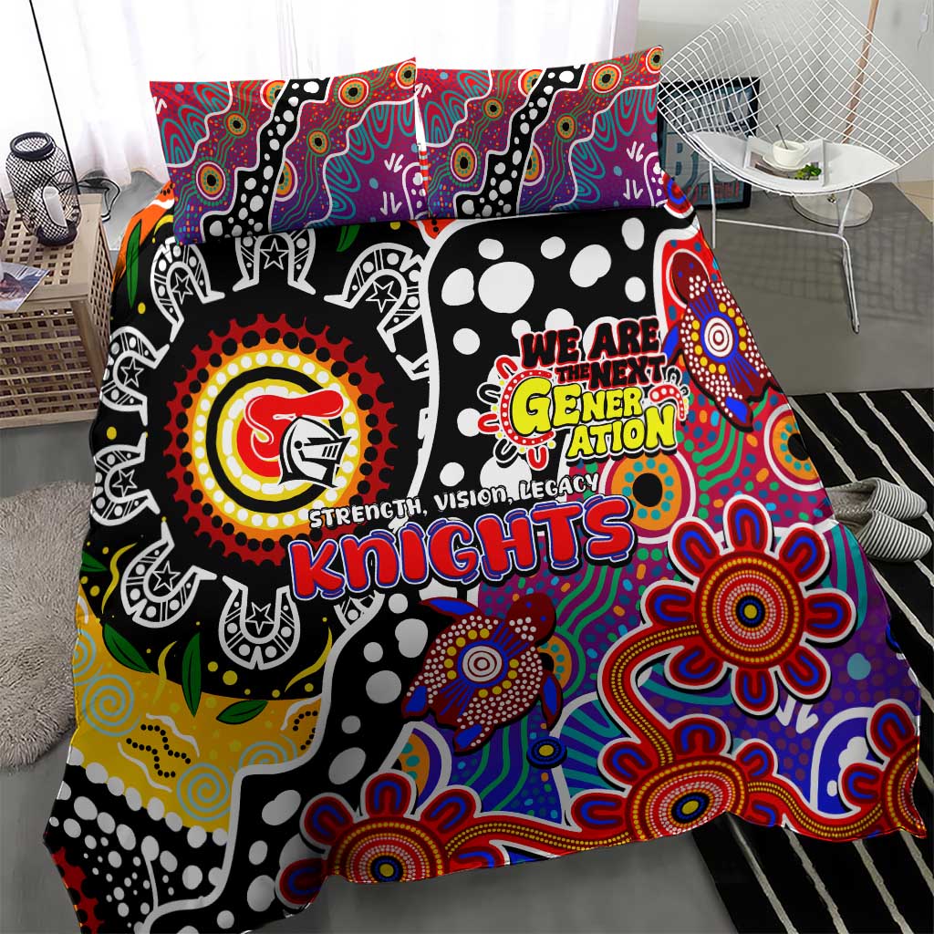 Knights NRL Celebrating 50 Years of Naidoc Bedding Set NAIDOC Week 2025 Aboriginal
