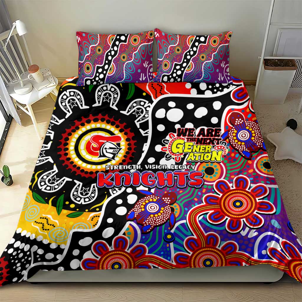 Knights NRL Celebrating 50 Years of Naidoc Bedding Set NAIDOC Week 2025 Aboriginal