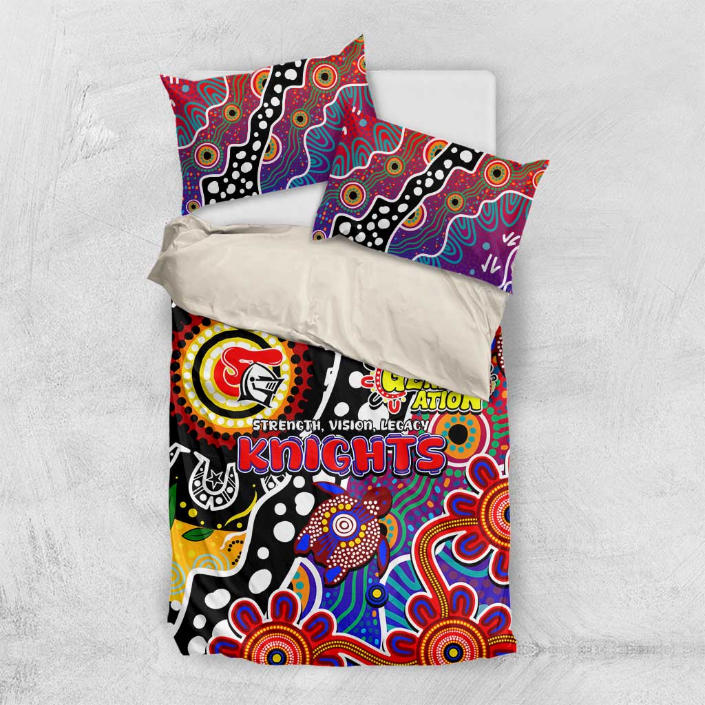 Knights NRL Celebrating 50 Years of Naidoc Bedding Set NAIDOC Week 2025 Aboriginal