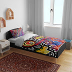 Knights NRL Celebrating 50 Years of Naidoc Bedding Set NAIDOC Week 2025 Aboriginal