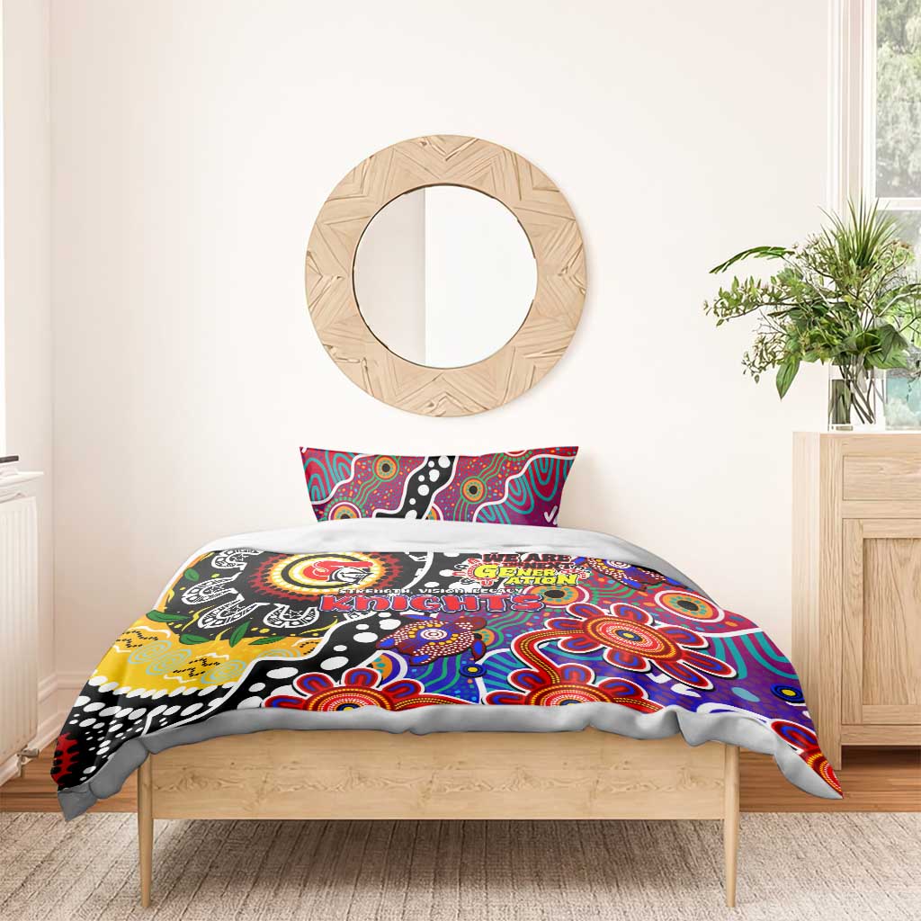Knights NRL Celebrating 50 Years of Naidoc Bedding Set NAIDOC Week 2025 Aboriginal