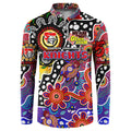 Personalised Knights NRL Celebrating 50 Years of Naidoc Button Sweatshirt NAIDOC Week 2025 Aboriginal