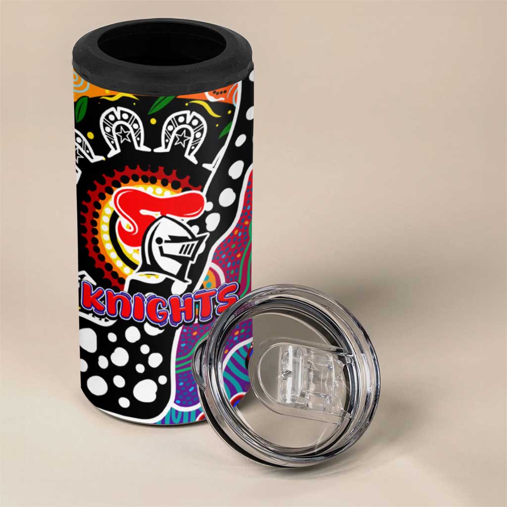 Knights NRL Celebrating 50 Years of Naidoc 4 in 1 Can Cooler Tumbler NAIDOC Week 2025 Aboriginal