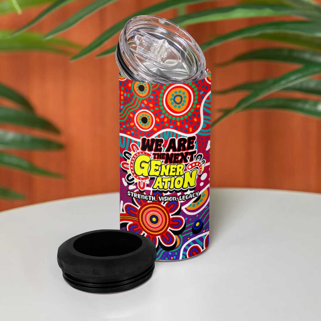 Knights NRL Celebrating 50 Years of Naidoc 4 in 1 Can Cooler Tumbler NAIDOC Week 2025 Aboriginal