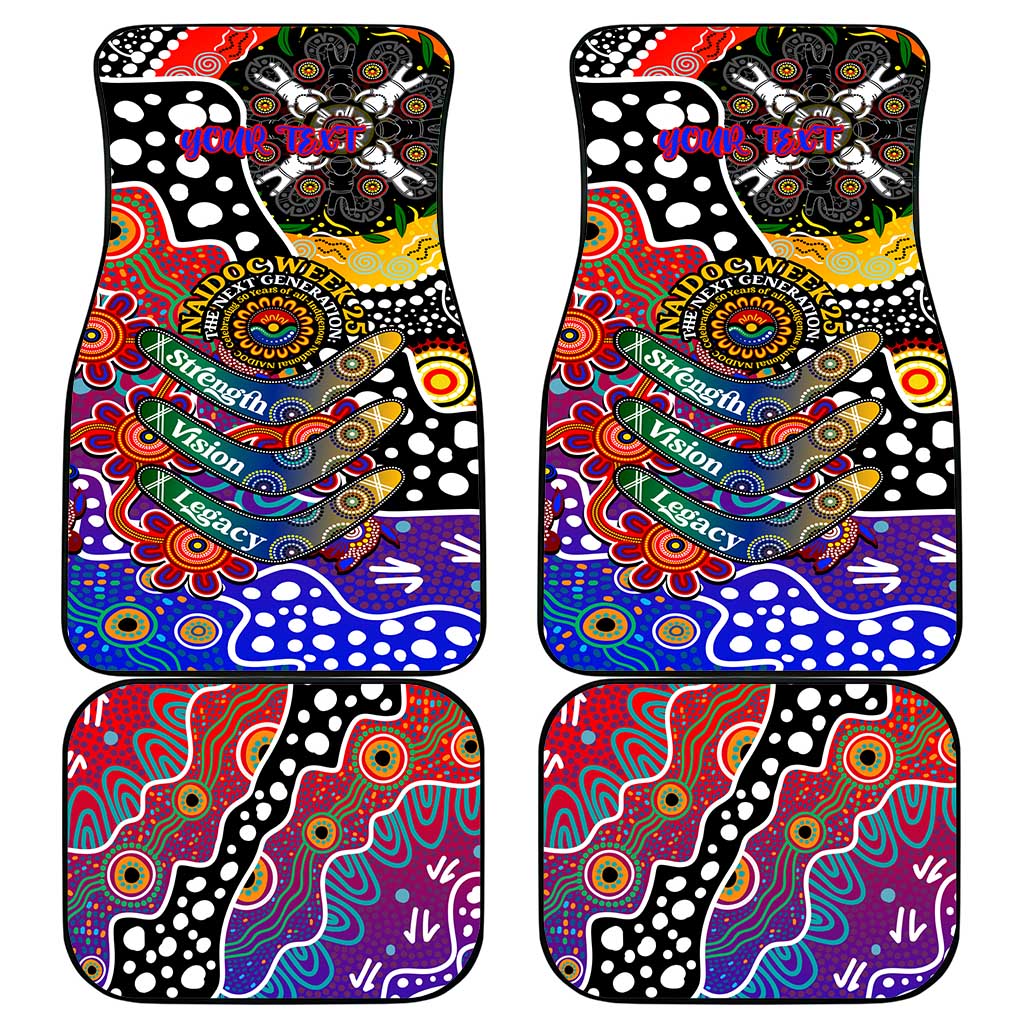 Knights NRL Celebrating 50 Years of Naidoc Car Mats NAIDOC Week 2025 Aboriginal