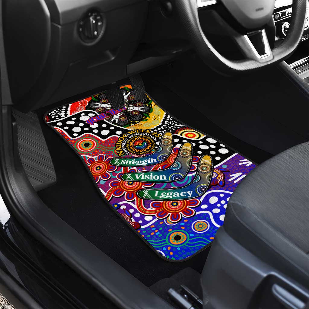 Knights NRL Celebrating 50 Years of Naidoc Car Mats NAIDOC Week 2025 Aboriginal