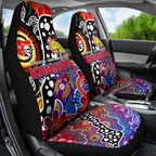 Knights NRL Celebrating 50 Years of Naidoc Car Seat Cover NAIDOC Week 2025 Aboriginal
