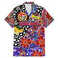 Personalised Knights NRL Celebrating 50 Years of Naidoc Family Matching Mermaid Dress and Hawaiian Shirt NAIDOC Week 2025 Aboriginal