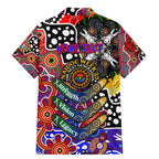 Personalised Knights NRL Celebrating 50 Years of Naidoc Family Matching Mermaid Dress and Hawaiian Shirt NAIDOC Week 2025 Aboriginal