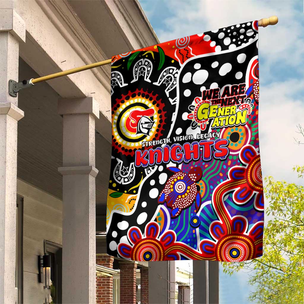 Knights NRL Celebrating 50 Years of Naidoc Garden Flag NAIDOC Week 2025 Aboriginal