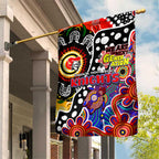 Knights NRL Celebrating 50 Years of Naidoc Garden Flag NAIDOC Week 2025 Aboriginal
