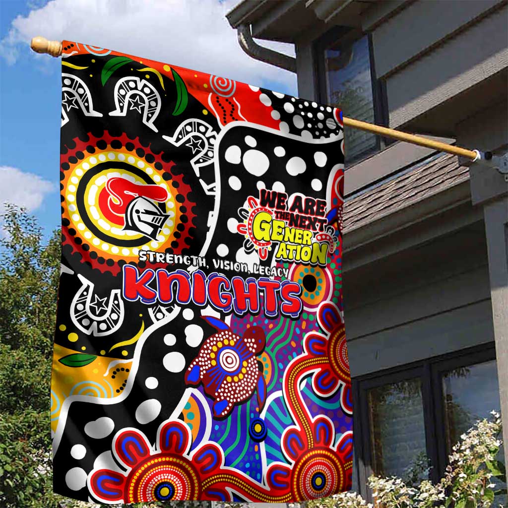 Knights NRL Celebrating 50 Years of Naidoc Garden Flag NAIDOC Week 2025 Aboriginal