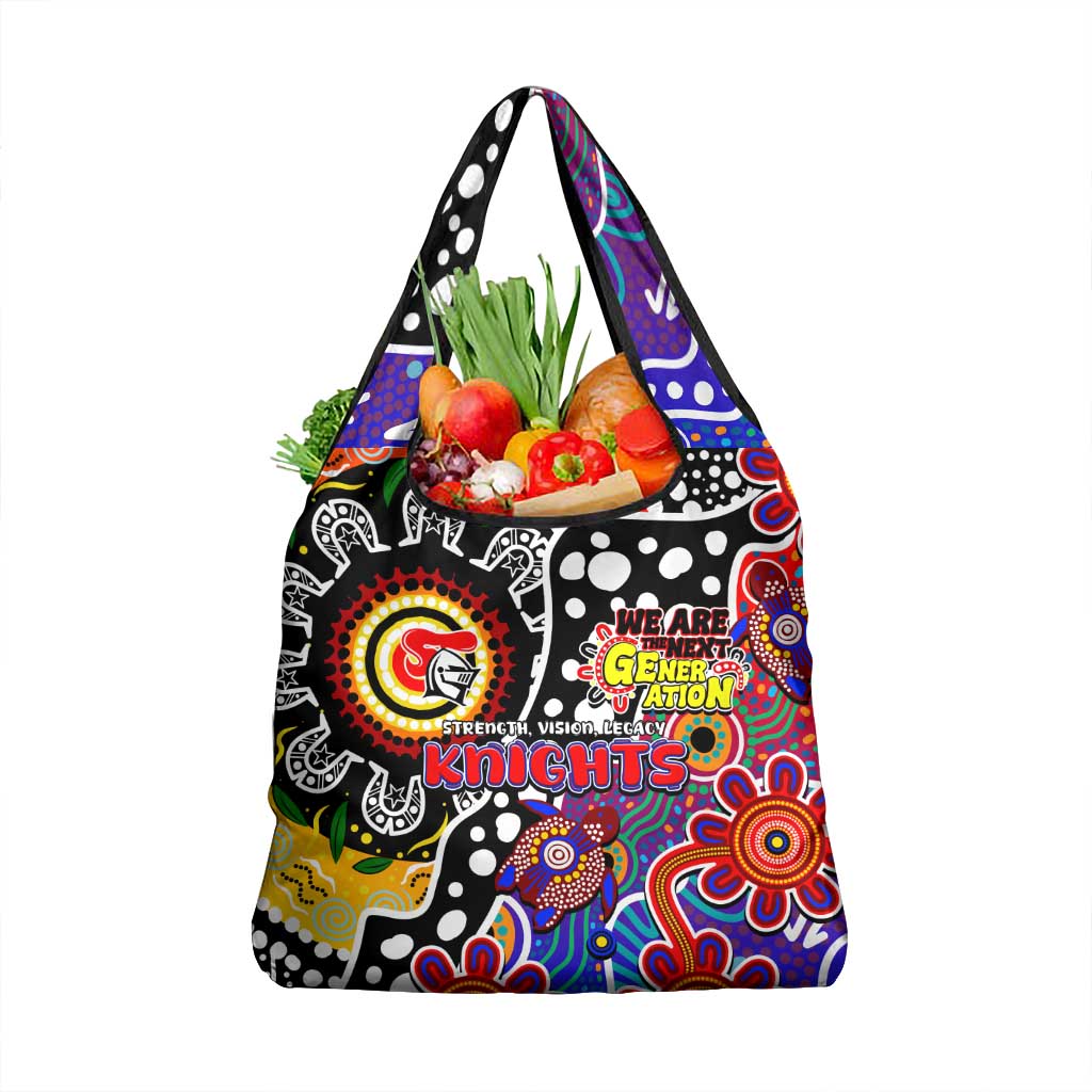 Knights NRL Celebrating 50 Years of Naidoc Grocery Bag NAIDOC Week 2025 Aboriginal